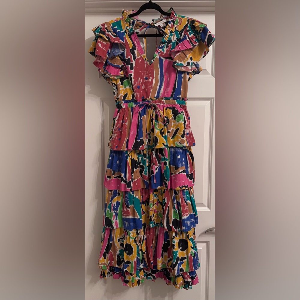 Love‎ the Label Mix-Print Midi Dress - Picture 5 of 9